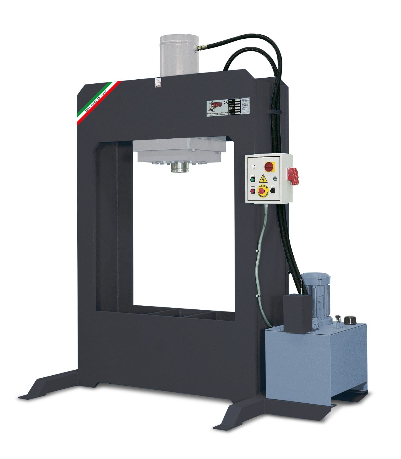 Pressa-per-officina-meccanica-pressa-idraulica