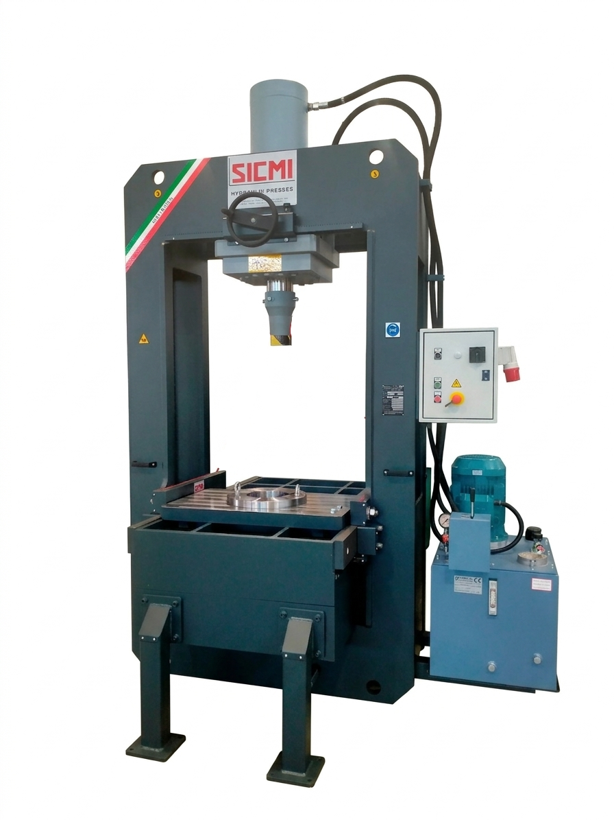 150-ton Manual movable portal hydraulic press