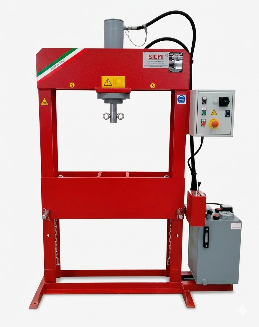 40-ton Hydraulic Workshop Press - PSS40NC