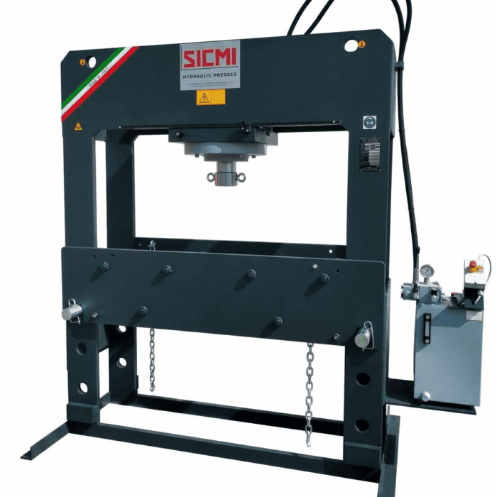150-ton Hydraulic workshop press - PSS 150 M L