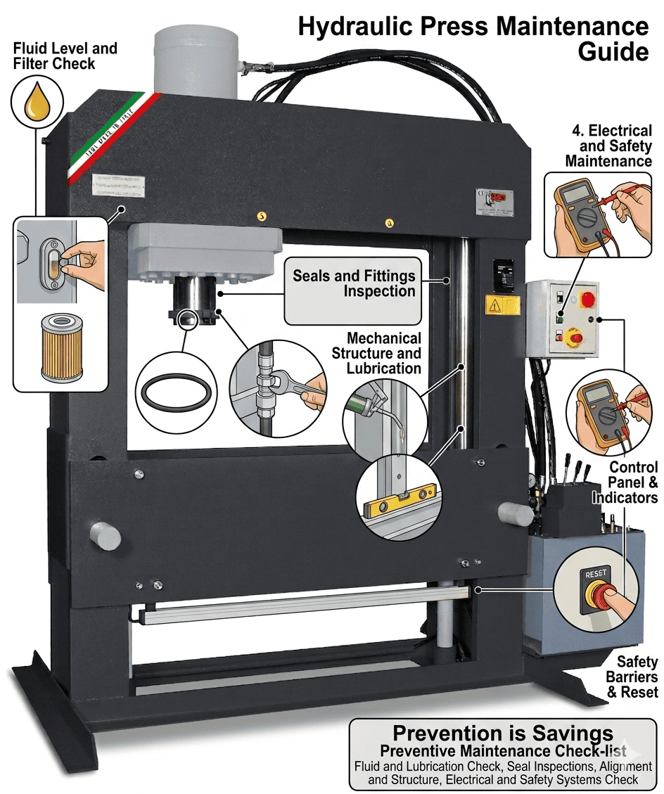 Hydraulic Press Maintenance
