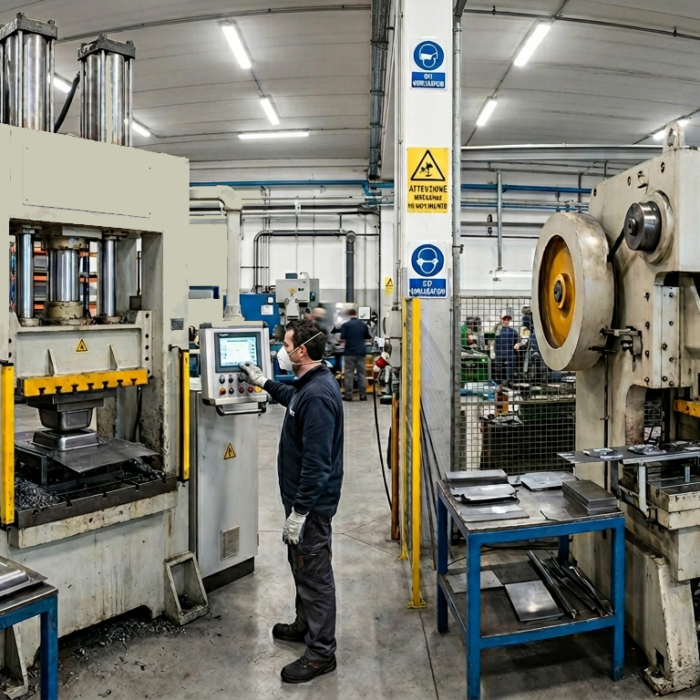Hydraulic Press or Mechanical Press