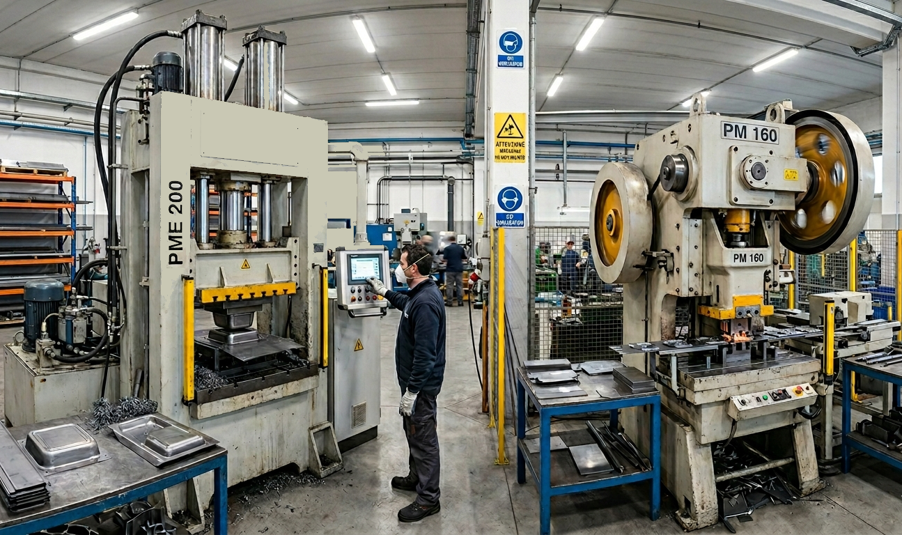 Hydraulic Press or Mechanical Press