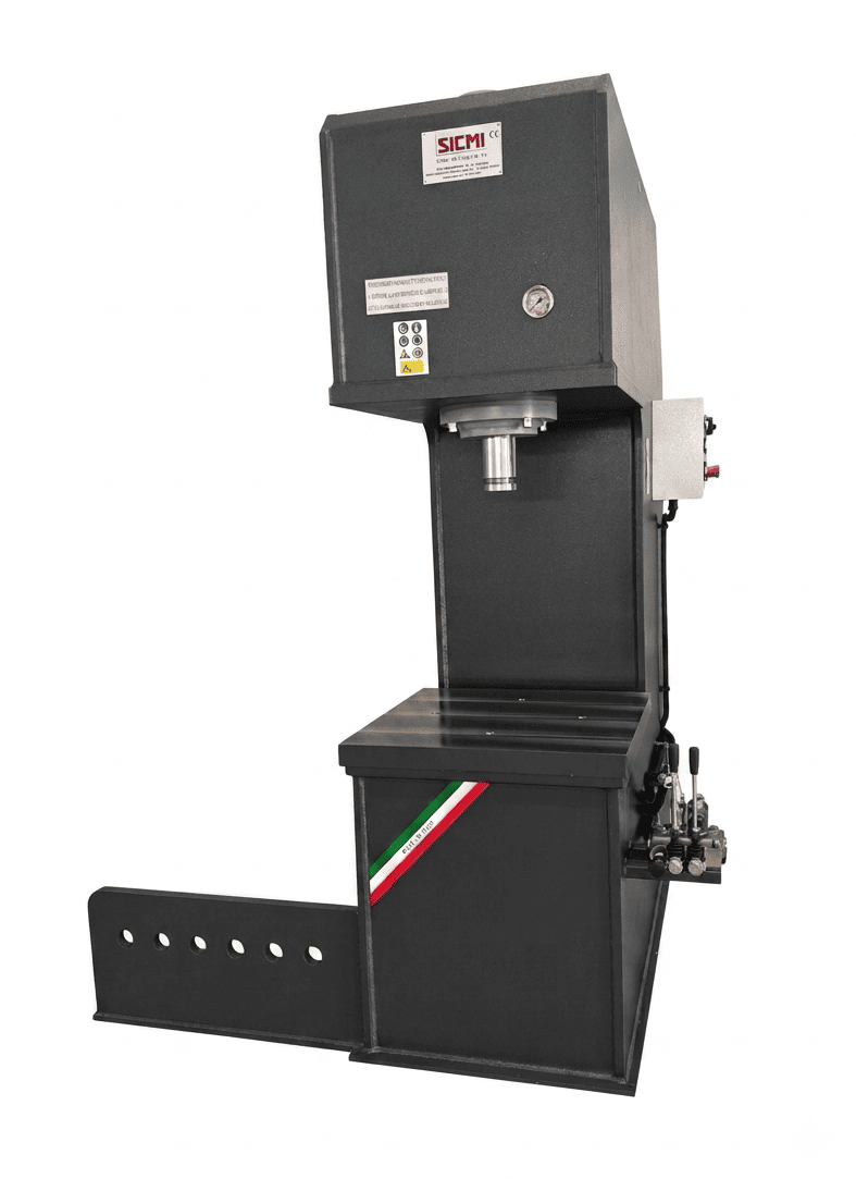 70-Ton C-Frame Straightening Press