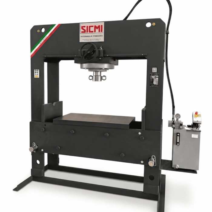 150-ton Hydraulic workshop press - PSS 150 M L