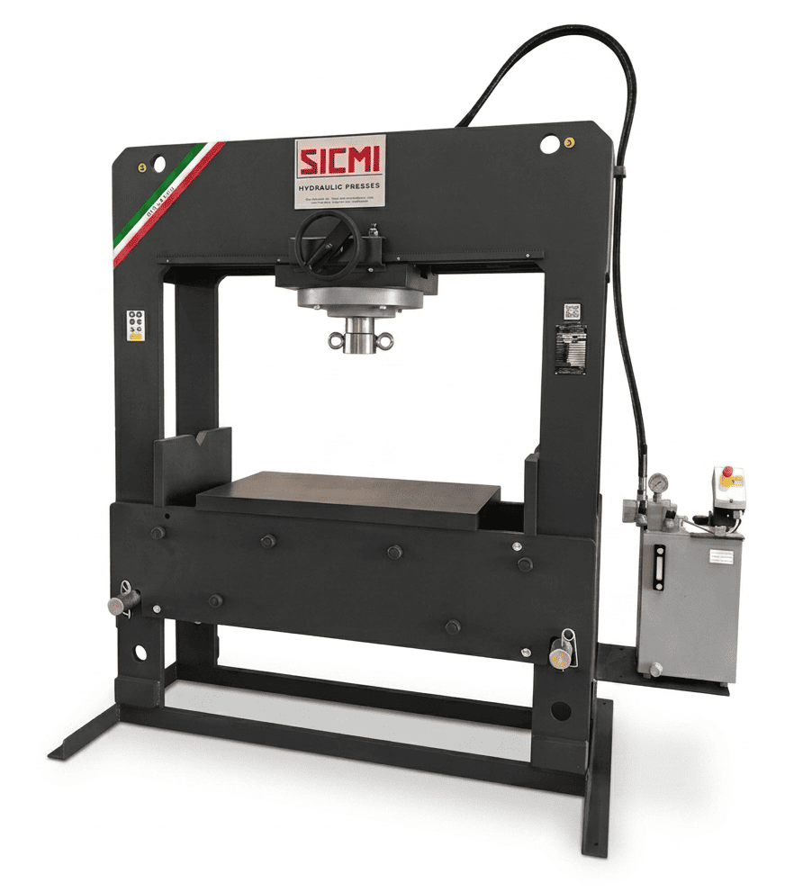 150-ton Hydraulic workshop press - PSS 150 M L